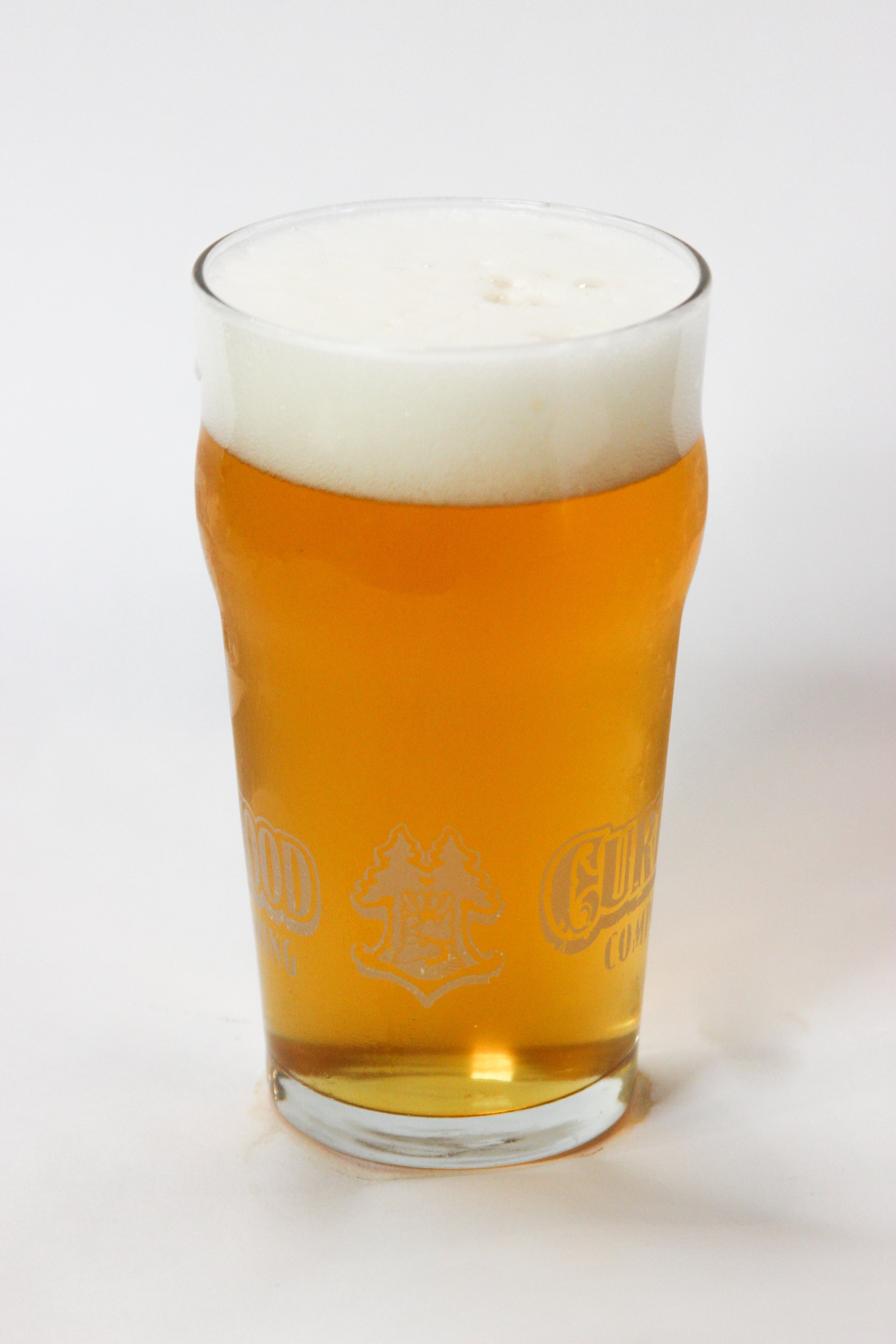Vintage 1950's Pilsner Beer Glass Red White Languages Pivo Lims Biere  Cerveza